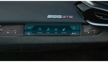 Protector de vidrio templado Pixsel en el monitor FERRARI 296 - 9.2“ 2022 -