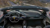 Protector de vidrio templado Pixsel en el monitor FERRARI 296 - 9.2“ 2022 -