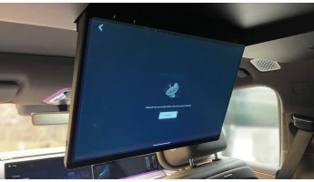 Protector de vidrio templado Pixsel para el monitor trasero DENZA N9 - 19“ 2025 -