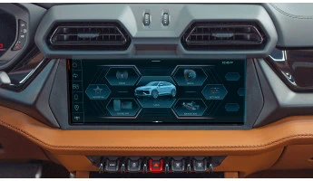 Protector de vidrio templado Pixsel en el monitor LAMBORGHINI URUS - 12.5“ 2024 -