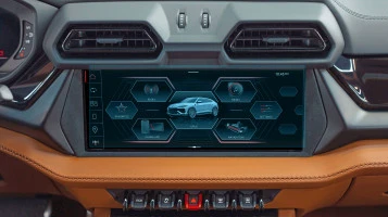 Protector de vidrio templado Pixsel en el monitor LAMBORGHINI URUS - 12.5“ 2024 -