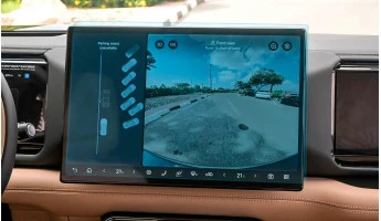 Protector de vidrio templado Pixsel en el monitor BYD LEOPARD 8 - 18“ 2024 -