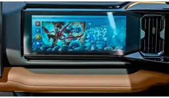 Protector de vidrio templado Pixsel en el monitor BYD LEOPARD 8 - 15.2“ 2024 -