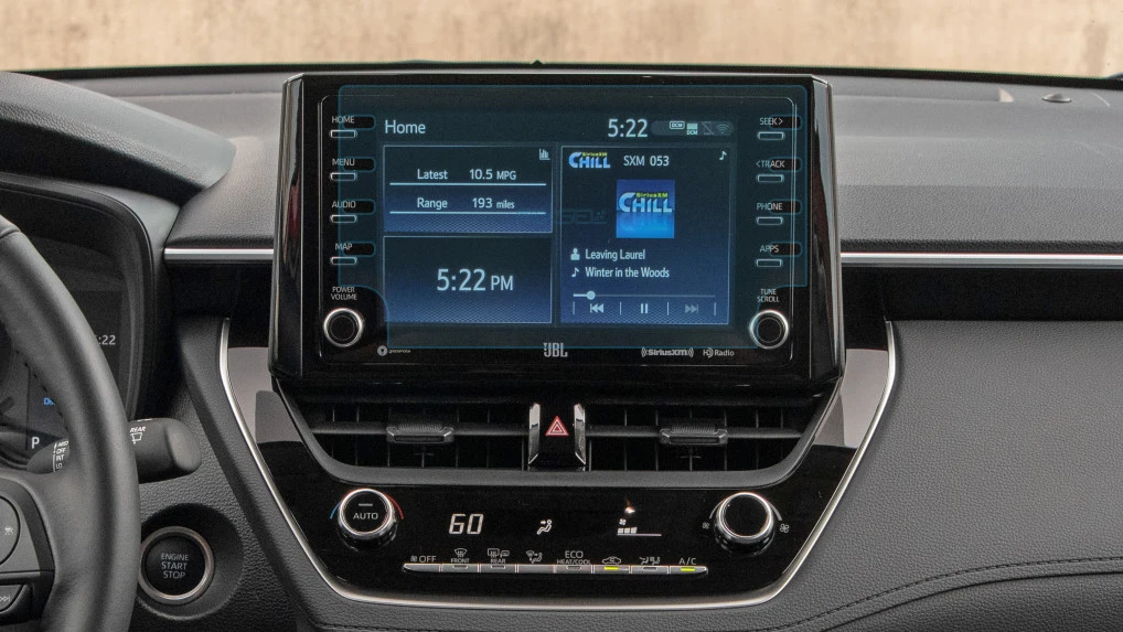 Защитное стекло Pixsel на монитор TOYOTA COROLLA CROSS - 10.3“ 2021 - 2024