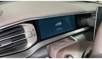 Protector de vidrio templado Pixsel en el panel de instrumentos DENZA D9 - 11.1“ 2022 -