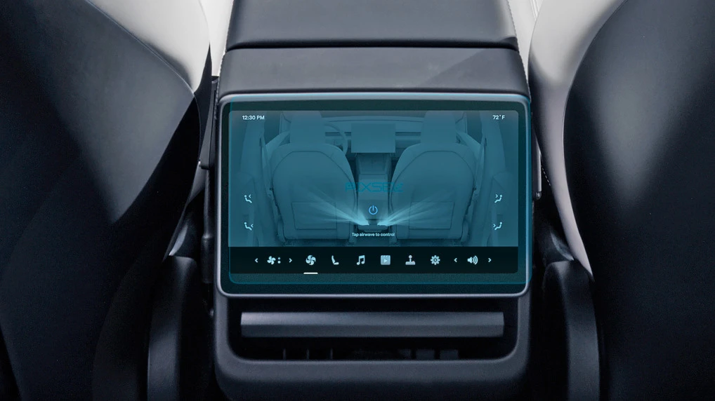 Protector de vidrio templado Pixsel para el control del clima trasero TESLA MODEL Y - 8.7“ 2025 -