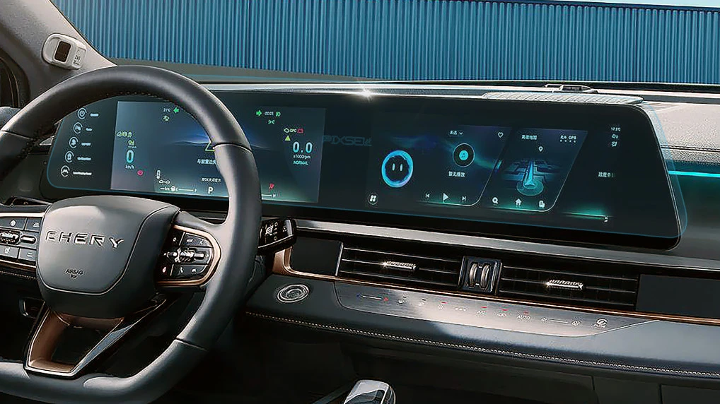 Защитное стекло Pixsel на приборную панель CHERY OMODA 5 - 33.2“ 2022 -