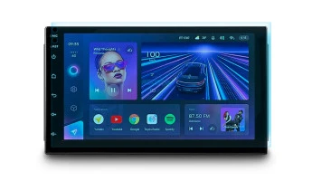 Protector de vidrio templado Pixsel en el monitor TEYES CC3 - 7“