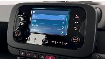 Protector de vidrio templado Pixsel en el monitor FIAT PANDA - 4.9“ 2021 -