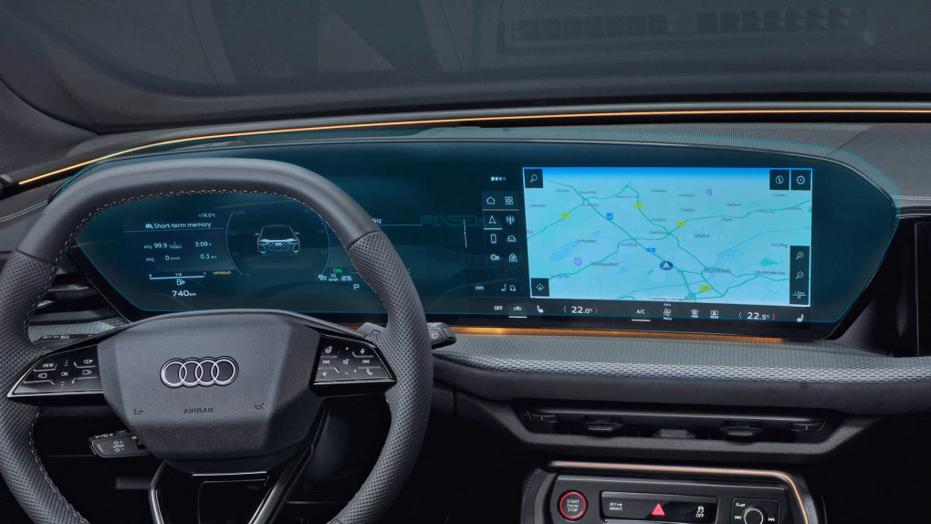 Защитное стекло Pixsel на приборную панель AUDI Q5 / SQ5 - 32.2“ 2024 -