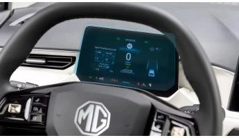 Protector de vidrio templado Pixsel en el panel de instrumentos MG 3 - 12.1“ 2024 -