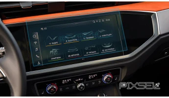 Protector de vidrio templado Pixsel en el monitor AUDI Q3 / RSQ3 - 11.1“ 2019 - 2025
