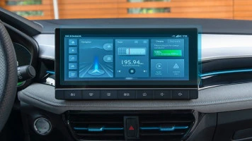 Protector de vidrio templado Pixsel en el monitor MG 5 EV - 11.8“ 2022 -