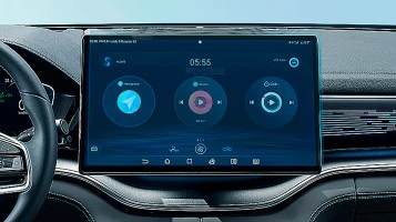 Protector de vidrio templado Pixsel en el monitor BYD SEAL U - 16.2“ 2024 -