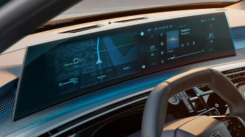 Protector de vidrio templado Pixsel en el panel de instrumentos PEUGEOT 3008 - 27.9“ 2024 -