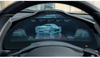 Защитное стекло Pixsel на приборную панель FERRARI 296 - 17.9“ 2022 -