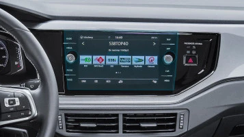 Protector de vidrio templado Pixsel en el monitor VOLKSWAGEN POLO - 10.8“ 2017 -