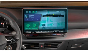 Protector de vidrio templado Pixsel en el monitor CUPRA BORN - 14“ 2024 -