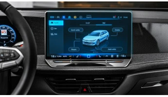 Protector de vidrio templado Pixsel en el monitor VOLKSWAGEN PASSAT - 14“ 2023 - (B9)