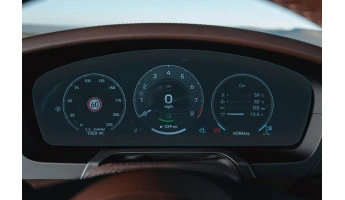 Protector de vidrio templado Pixsel en el panel de instrumentos PORSCHE 911 - 15.2“ 2024 -