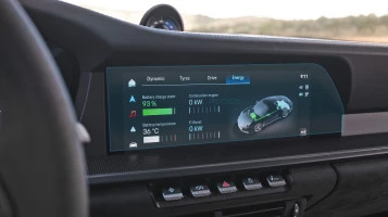 Protector de vidrio templado Pixsel en el monitor PORSCHE 911 - 13.5“ 2024 -