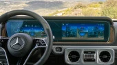 Protector de vidrio templado Pixsel en el panel de instrumentos MERCEDES BENZ G-CLASS - 28.5“ 2024 -