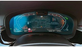 Protector de vidrio templado Pixsel en el panel de instrumentos BMW 6 / M6 - 14.2“ 2020 - (G32)
