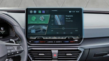 Protector de vidrio templado Pixsel en el monitor SEAT LEON - 14“ 2021 - 2024