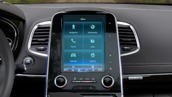 Protector de vidrio templado Pixsel en el monitor RENAULT ESPACE - 8.6“ 2015 - 2023