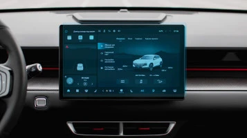 Protector de vidrio templado Pixsel en el monitor JETOUR DASHING - 13.7“ 2022 -