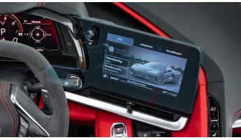 Protector de vidrio templado Pixsel en el monitor CHEVROLET CORVETTE - 15.8“ 2019 - (C8)