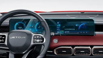 Protector de vidrio templado Pixsel en el panel de instrumentos JETOUR X70 PLUS - 24.7“ 2024 -