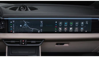 Protector de vidrio templado Pixsel en el monitor PORSCHE MACAN ELECTRIC - 26“ 2024 -