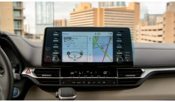 Protector de vidrio templado Pixsel en el monitor TOYOTA SIENNA - 14.8“ 2020 -