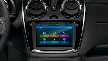 Protector de vidrio templado Pixsel en el monitor DACIA LODGY - 6.9“ 2016 - 2022