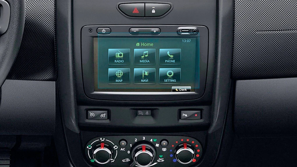 Protector de vidrio templado Pixsel en el monitor DACIA DUSTER - 6.9“ 2013 - 2017