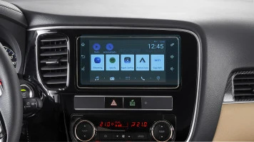 Protector de vidrio templado Pixsel en el monitor MITSUBISHI OUTLANDER - 8.9“ 2019 - 2022