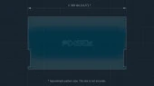Protector de vidrio templado Pixsel en el monitor HUMMER EV - 16.5“ 2022 -