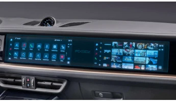 Protector de vidrio templado Pixsel en el monitor PORSCHE CAYENNE - 26.9“ 2023 -