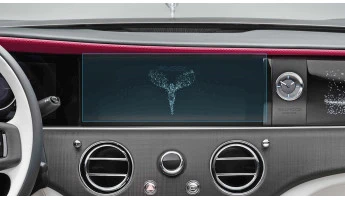 Protector de vidrio templado Pixsel en el monitor ROLLS ROYCE SPECTRE - 12.8“ 2023 -