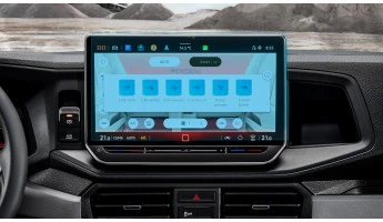 Protector de vidrio templado Pixsel en el monitor MAN TGE - 14“ 2023 -