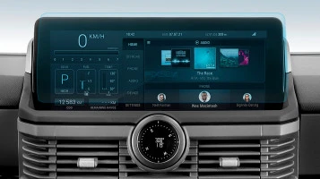 Protector de vidrio templado Pixsel en el monitor INEOS GRENADIER - 14“ 2024 -