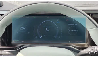 Protector de vidrio templado Pixsel en el panel de instrumentos BYD LEOPARD 5 - 12“ 2024 -