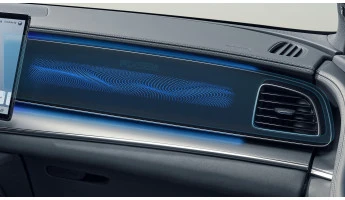 Protector de vidrio templado Pixsel en el monitor BYD SEA LION 07 - 26.1“ 2024 -