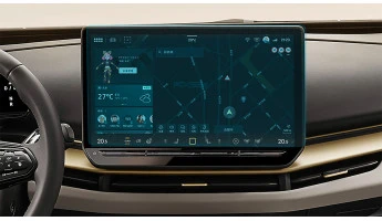 Protector de vidrio templado Pixsel en el monitor VOLKSWAGEN ID. UNYX - 16“ 2024 -