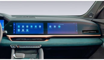 Protector de vidrio templado Pixsel en el monitor GEELY MONJARO - 36.8“ 2023 -