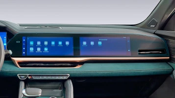 Protector de vidrio templado Pixsel en el monitor GEELY MONJARO - 36.8“ 2023 -