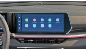 Protector de vidrio templado Pixsel en el monitor GEELY COOLRAY - 14.5“ 2023 -