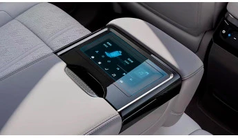 Protector de vidrio templado Pixsel para la tablet trasera ZEEKR 7X - 7.3“ 2024 -