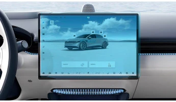 Protector de vidrio templado Pixsel en el monitor ZEEKR 007 - 15.7“ 2024